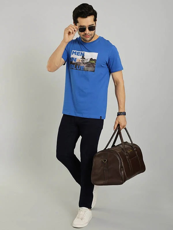 Indian Terrain Men Dark Blue Jeans